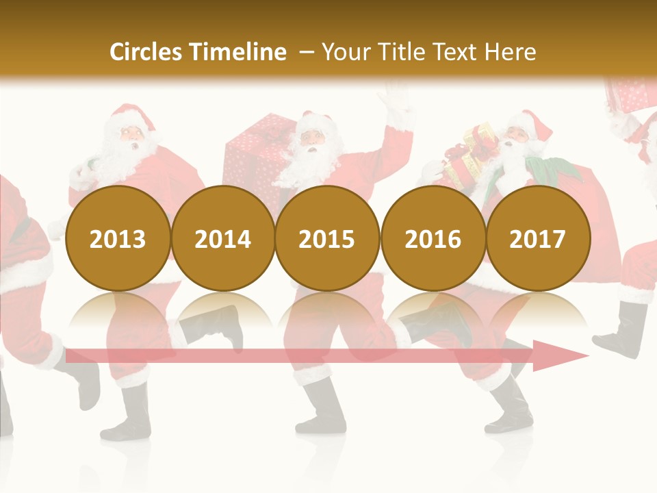 Tree Isolated Time PowerPoint Template