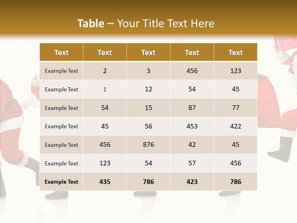 Tree Isolated Time PowerPoint Template