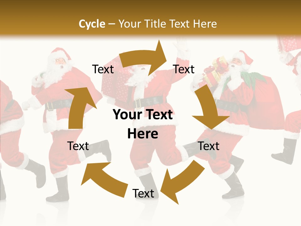 Tree Isolated Time PowerPoint Template