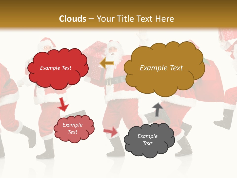 Tree Isolated Time PowerPoint Template