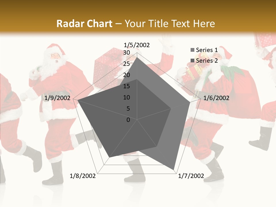 Tree Isolated Time PowerPoint Template