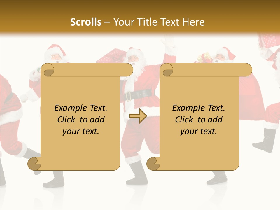 Tree Isolated Time PowerPoint Template
