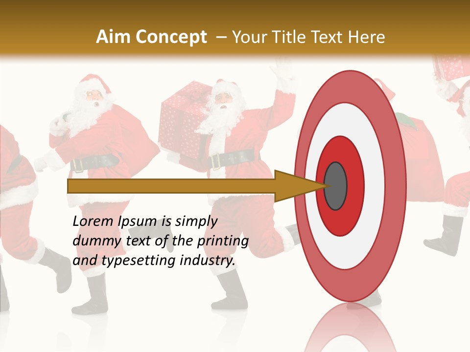 Tree Isolated Time PowerPoint Template