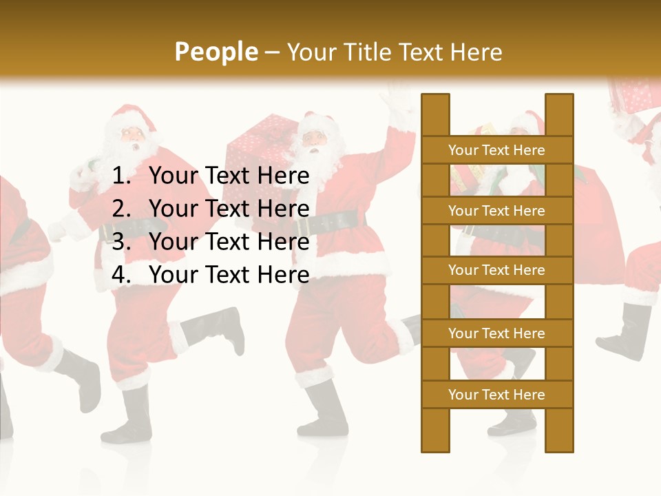 Tree Isolated Time PowerPoint Template