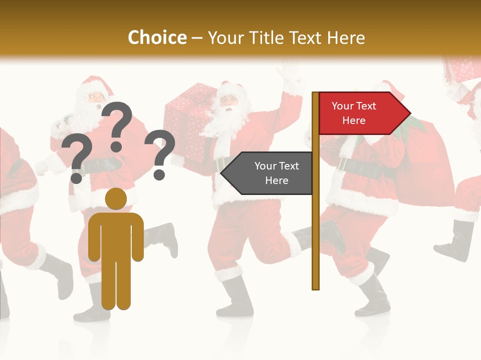 Tree Isolated Time PowerPoint Template
