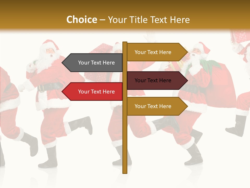 Tree Isolated Time PowerPoint Template