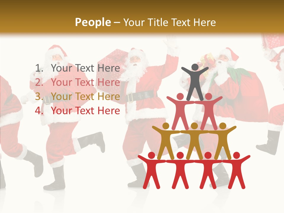 Tree Isolated Time PowerPoint Template