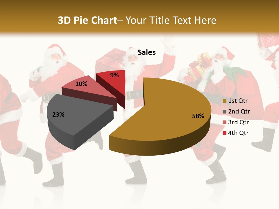 Tree Isolated Time PowerPoint Template