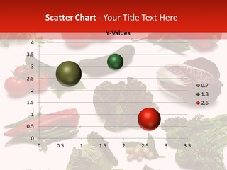 Salad Broccolini Lettuce PowerPoint Template