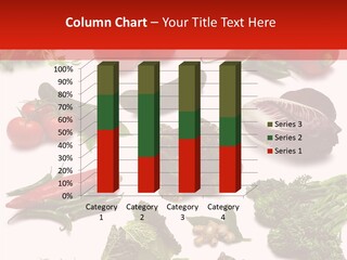 Salad Broccolini Lettuce PowerPoint Template