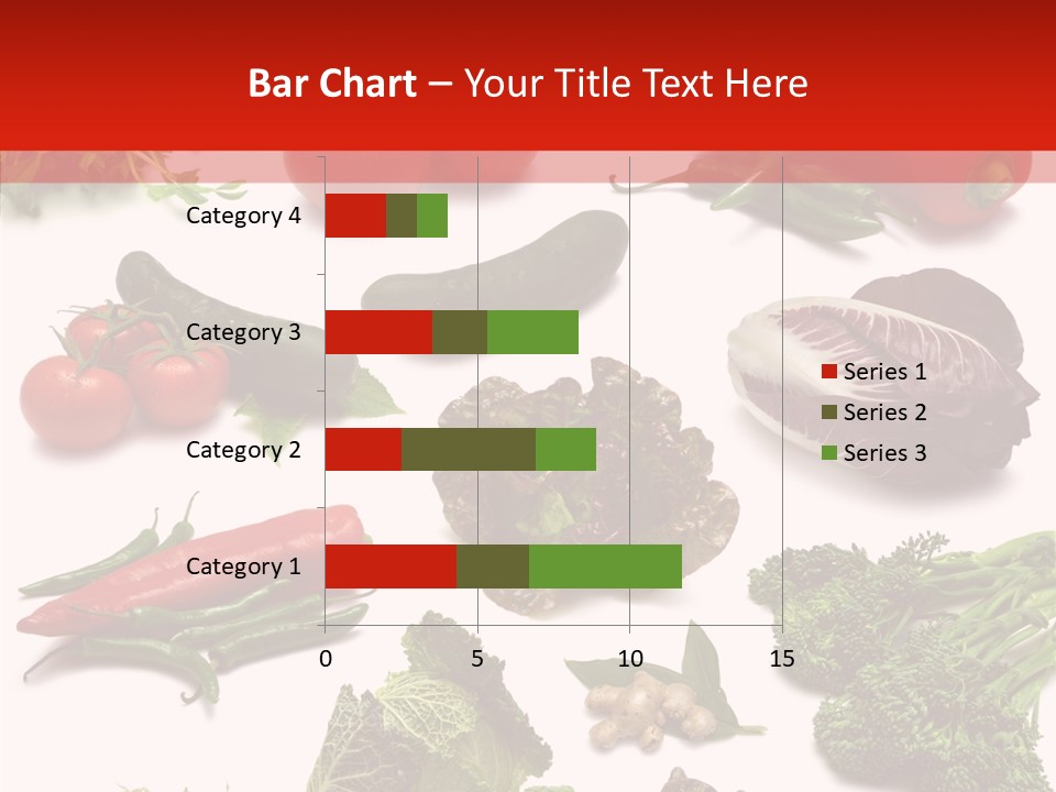 Salad Broccolini Lettuce PowerPoint Template