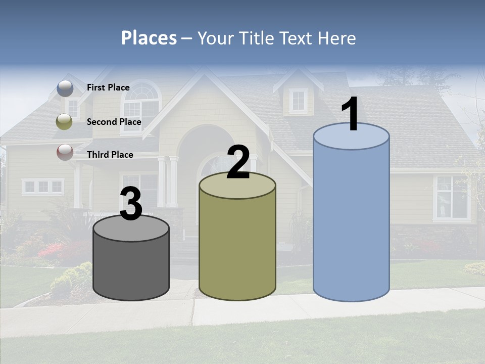 Single One Family Detached PowerPoint Template