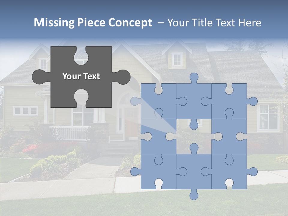 Single One Family Detached PowerPoint Template