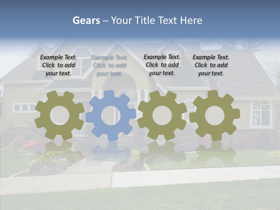 Single One Family Detached PowerPoint Template