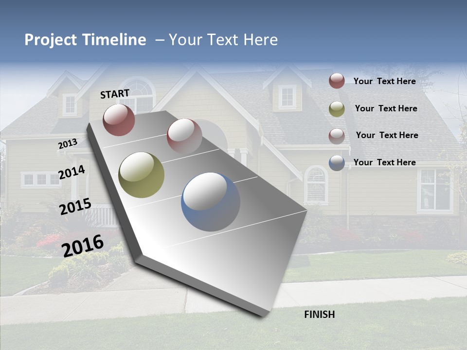 Single One Family Detached PowerPoint Template