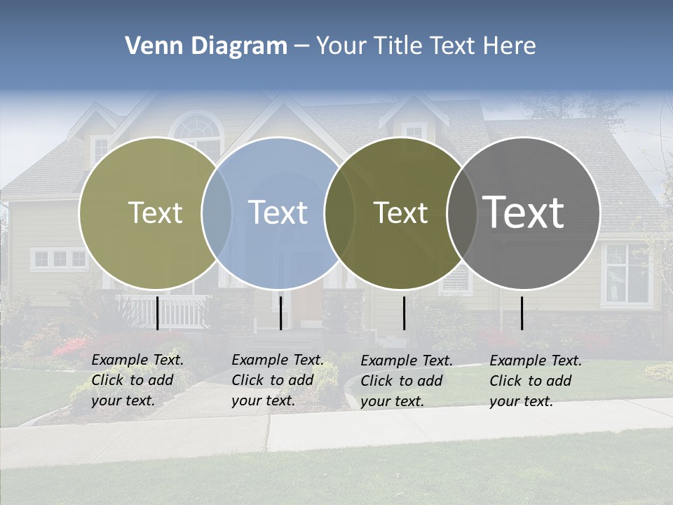 Single One Family Detached PowerPoint Template