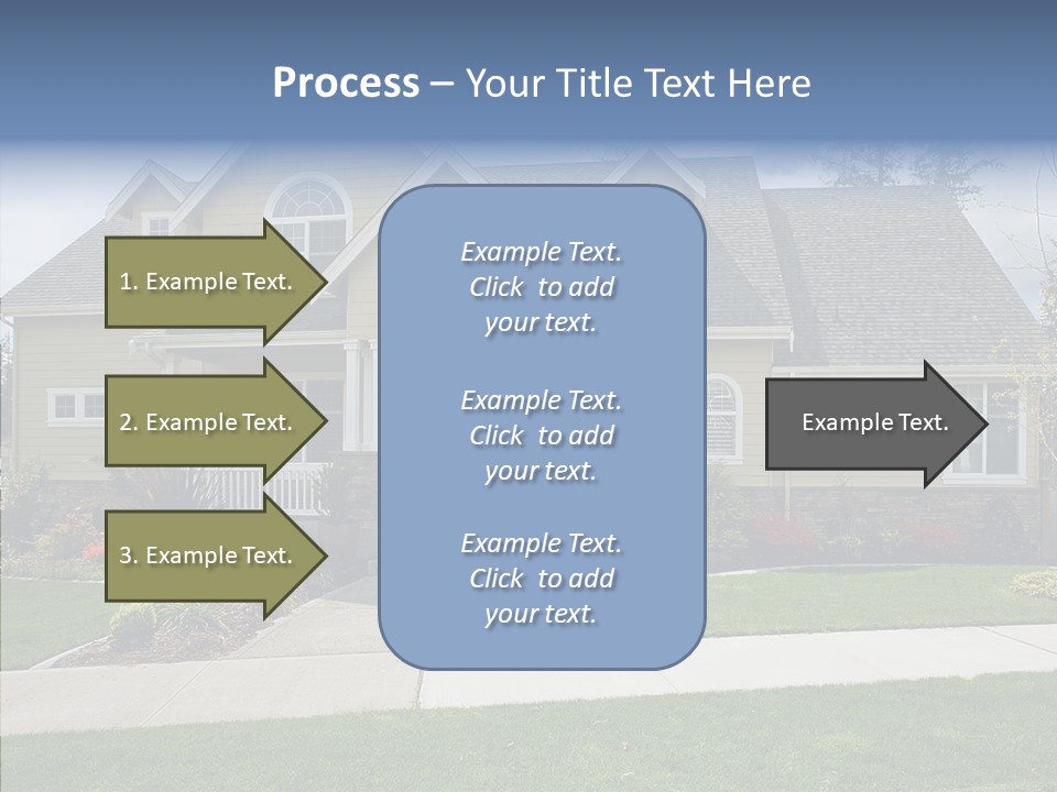 Single One Family Detached PowerPoint Template