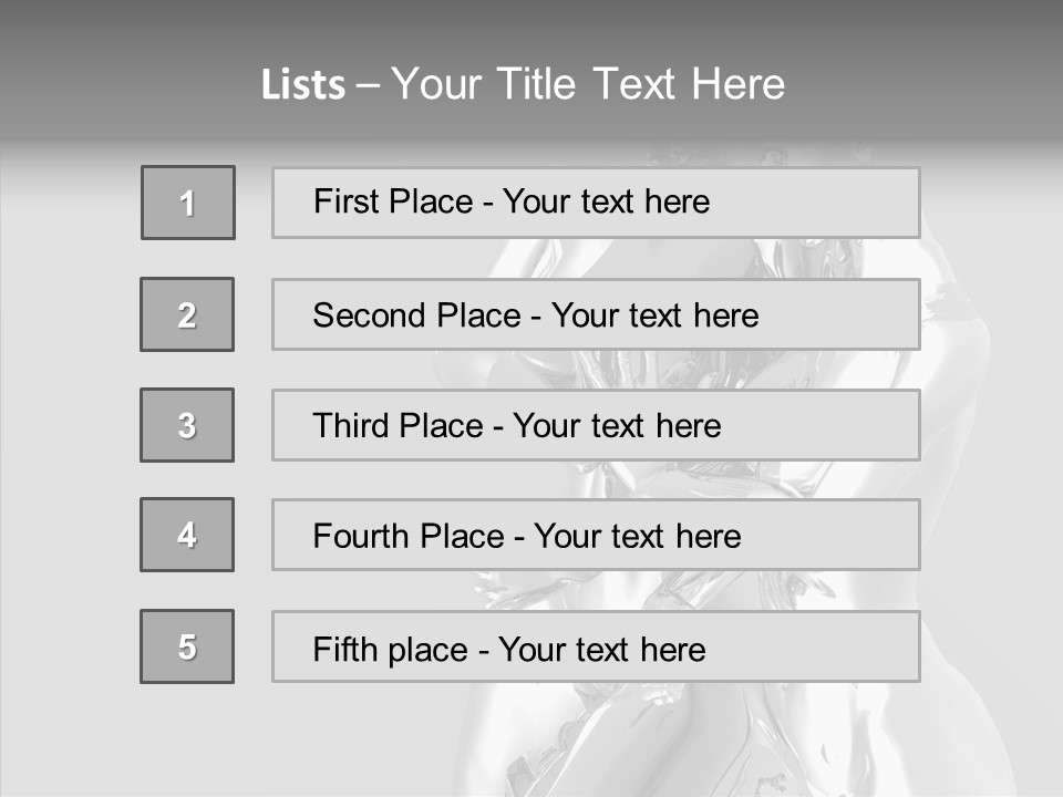 Platinum Young Hot PowerPoint Template