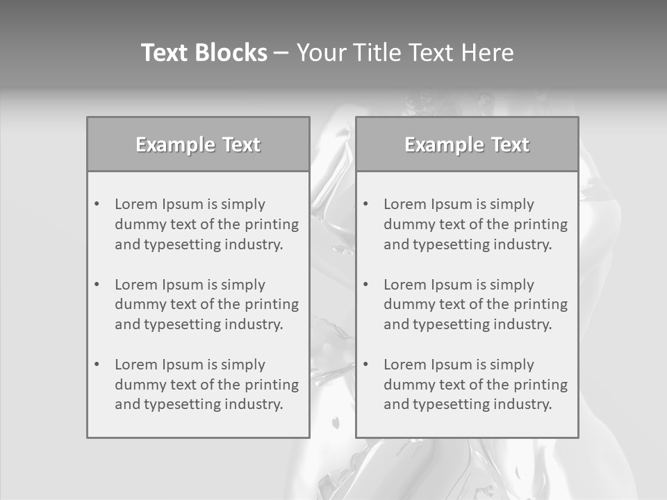 Platinum Young Hot PowerPoint Template