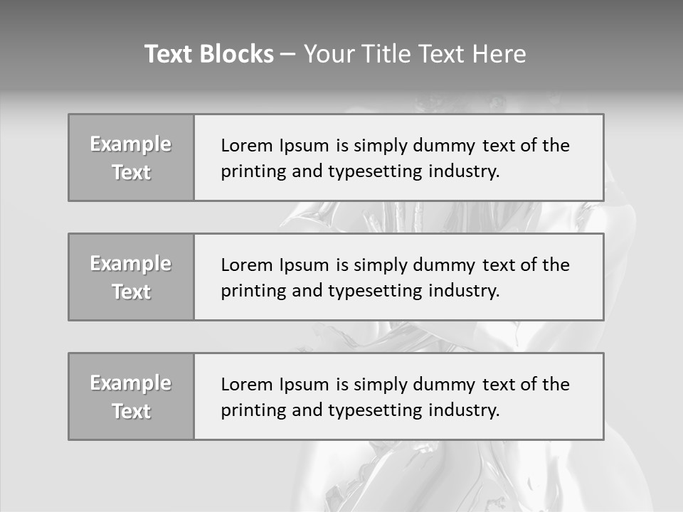 Platinum Young Hot PowerPoint Template