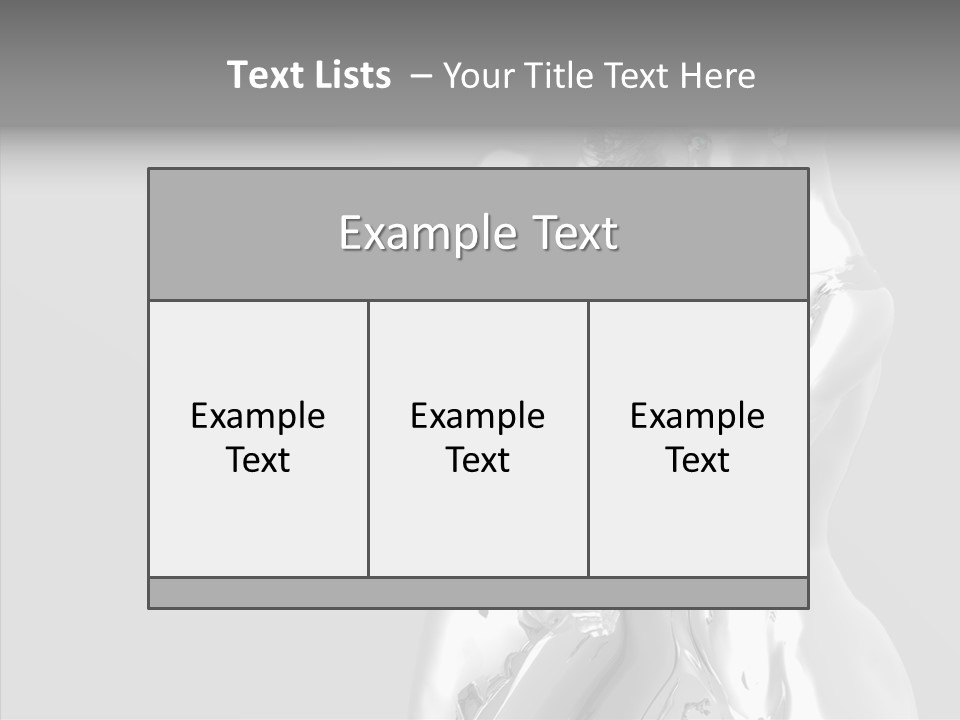 Platinum Young Hot PowerPoint Template