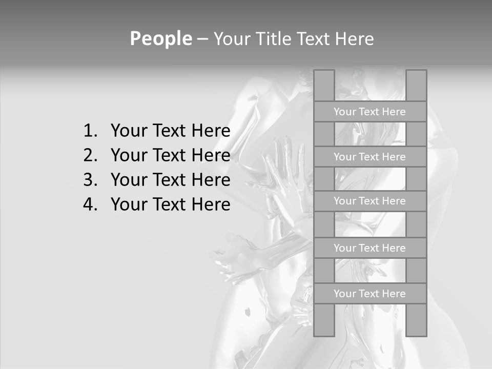 Platinum Young Hot PowerPoint Template