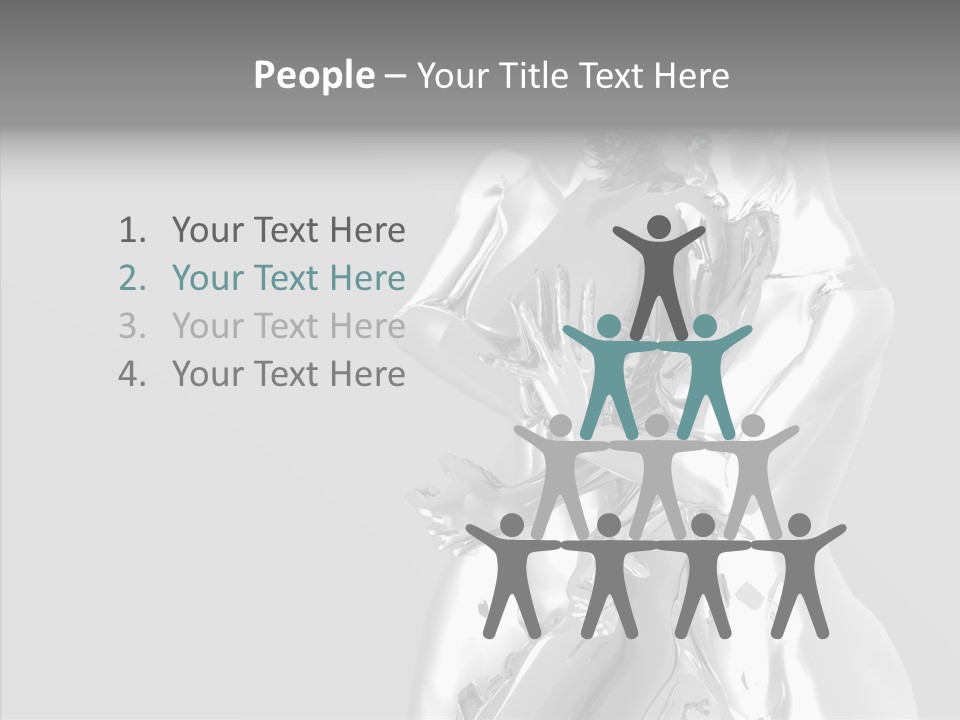 Platinum Young Hot PowerPoint Template