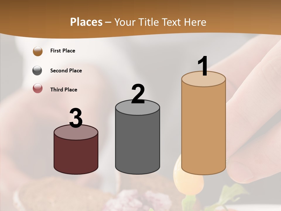 Red Men Cooking PowerPoint Template