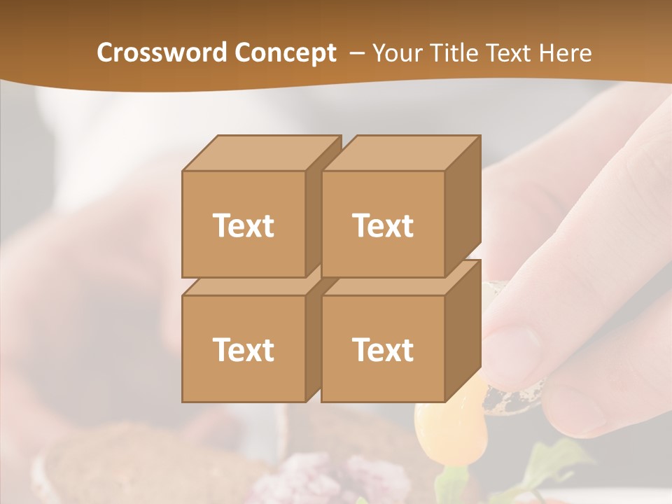Red Men Cooking PowerPoint Template