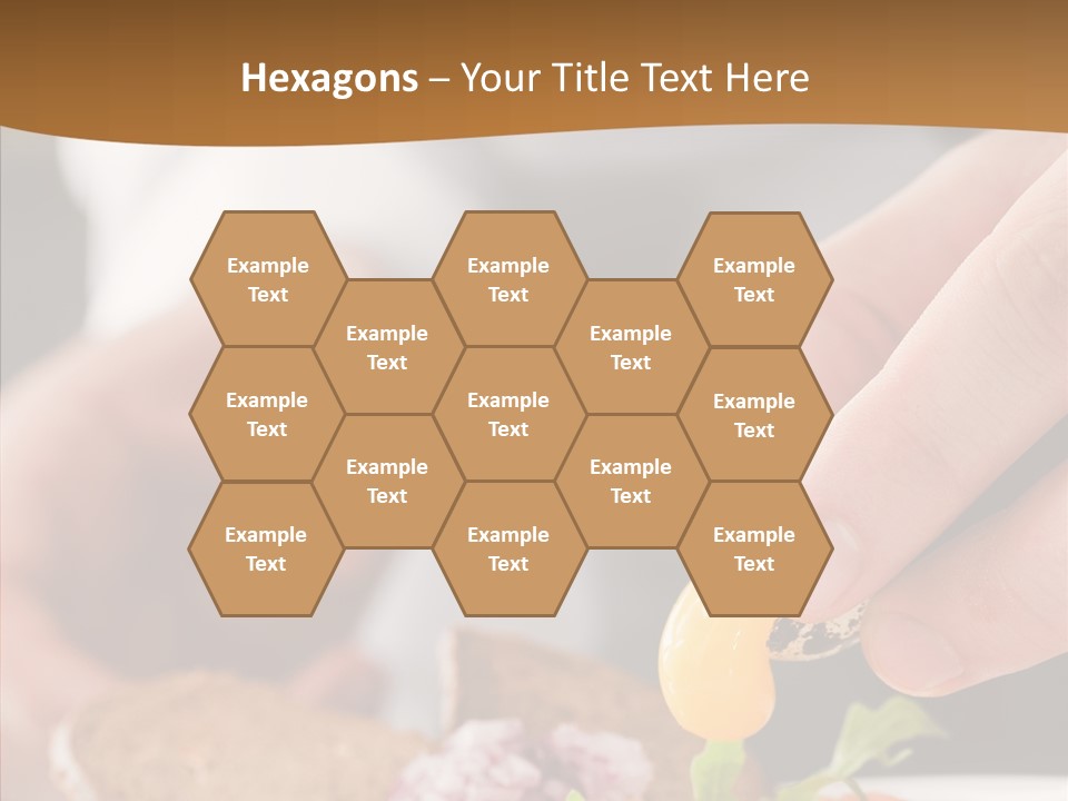 Red Men Cooking PowerPoint Template