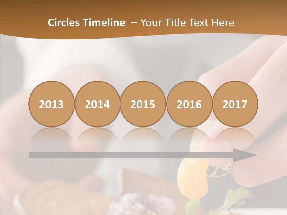 Red Men Cooking PowerPoint Template