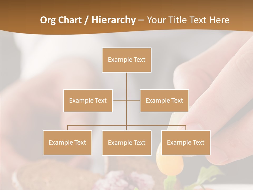 Red Men Cooking PowerPoint Template