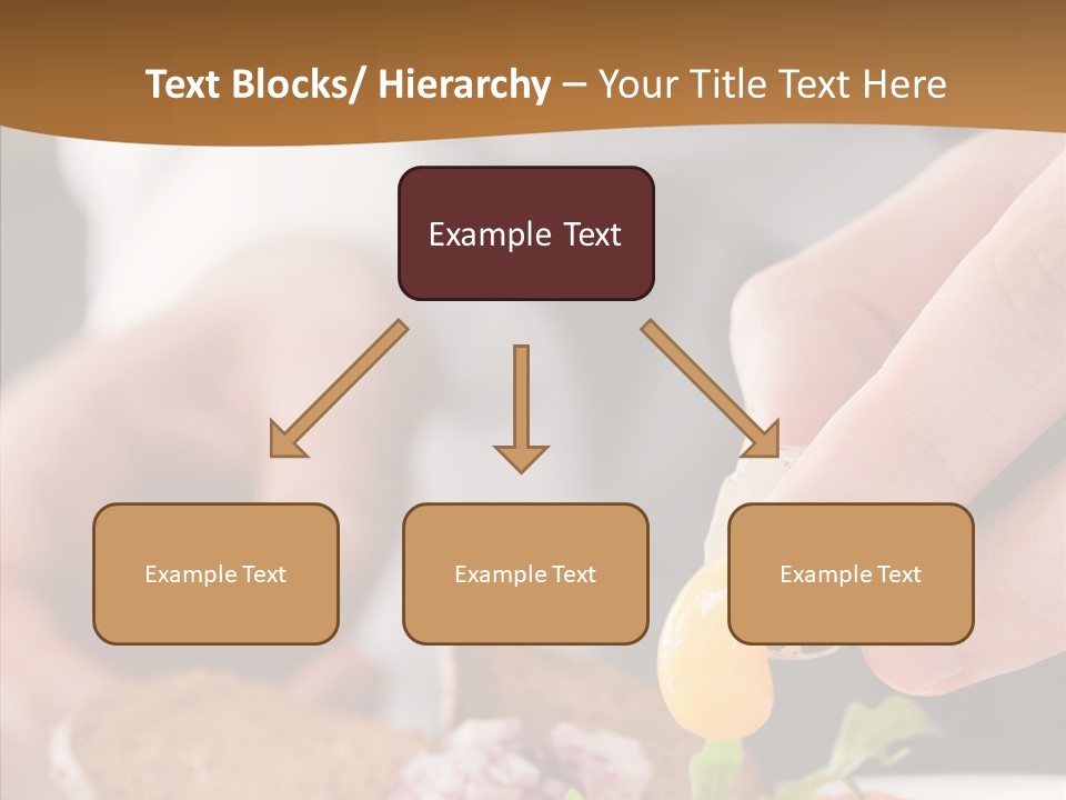 Red Men Cooking PowerPoint Template