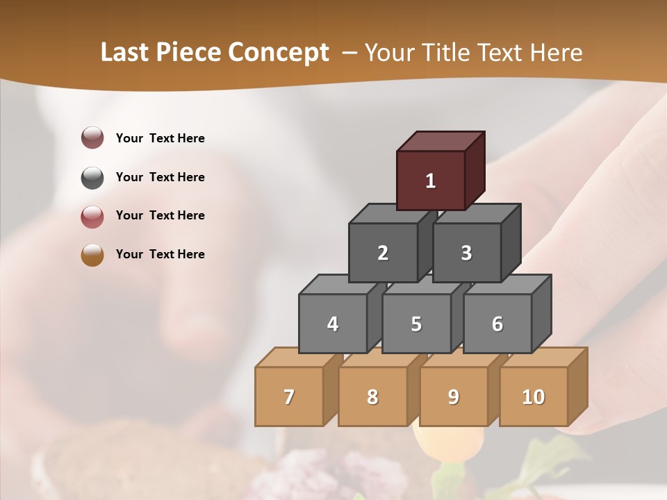 Red Men Cooking PowerPoint Template