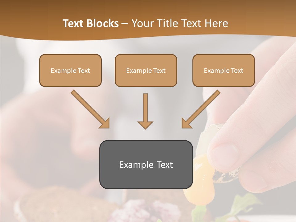 Red Men Cooking PowerPoint Template