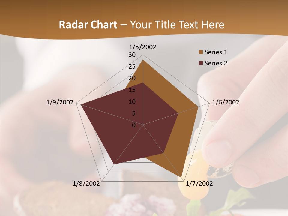 Red Men Cooking PowerPoint Template