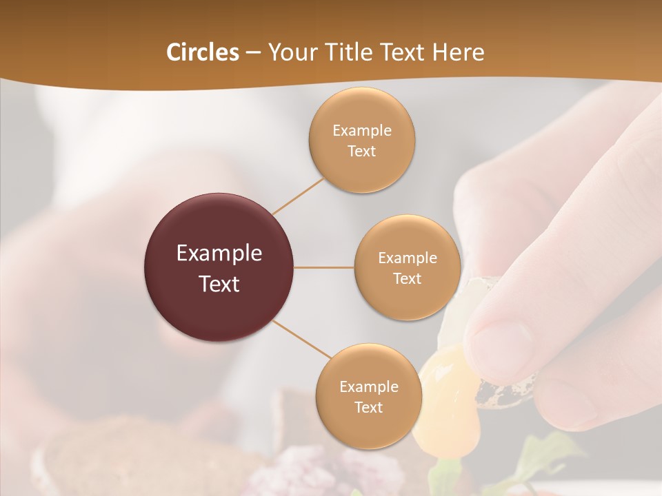 Red Men Cooking PowerPoint Template