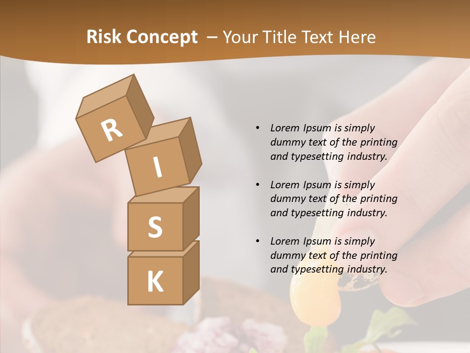 Red Men Cooking PowerPoint Template