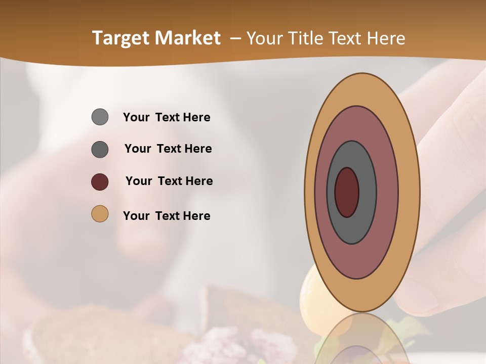 Red Men Cooking PowerPoint Template