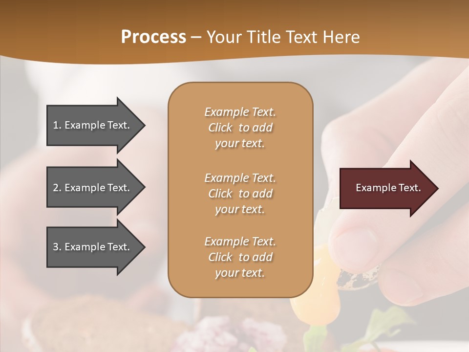Red Men Cooking PowerPoint Template