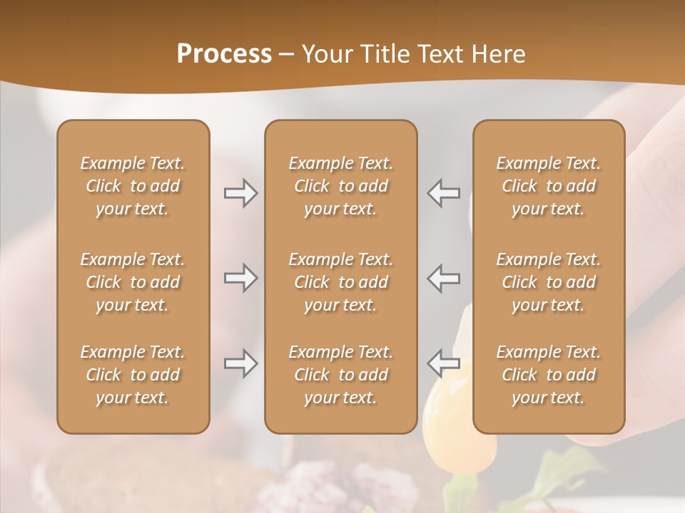 Red Men Cooking PowerPoint Template