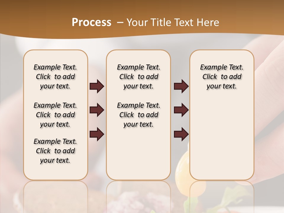 Red Men Cooking PowerPoint Template