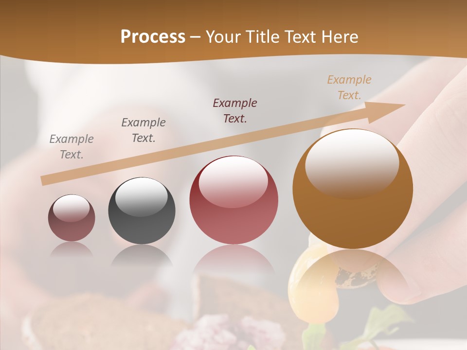 Red Men Cooking PowerPoint Template