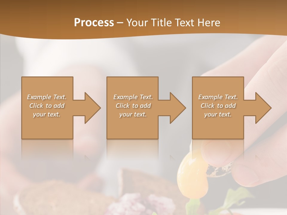 Red Men Cooking PowerPoint Template