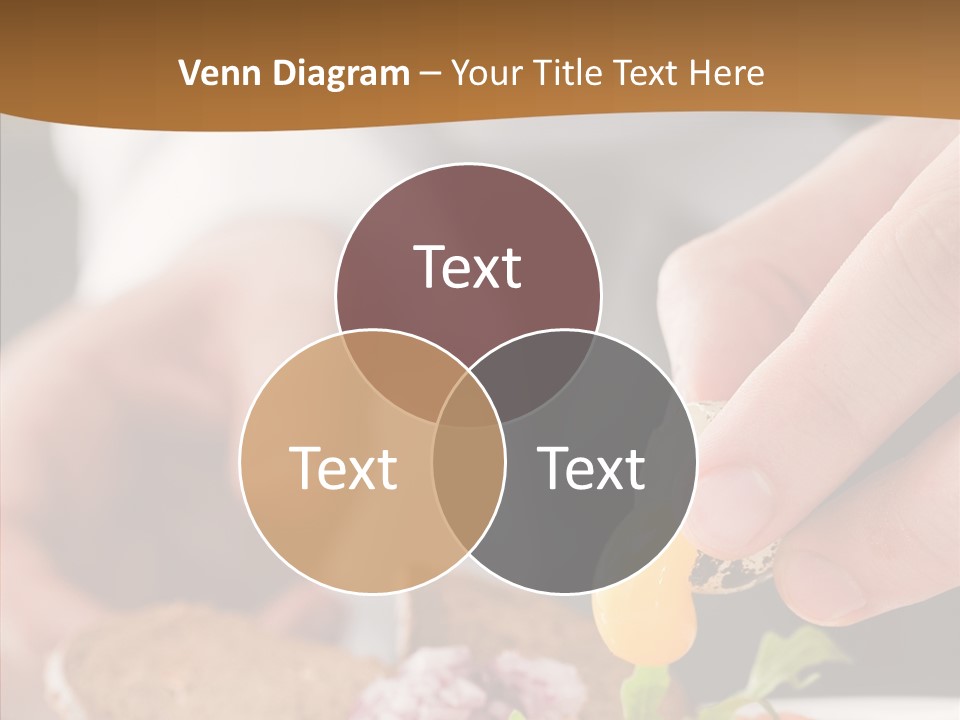 Red Men Cooking PowerPoint Template