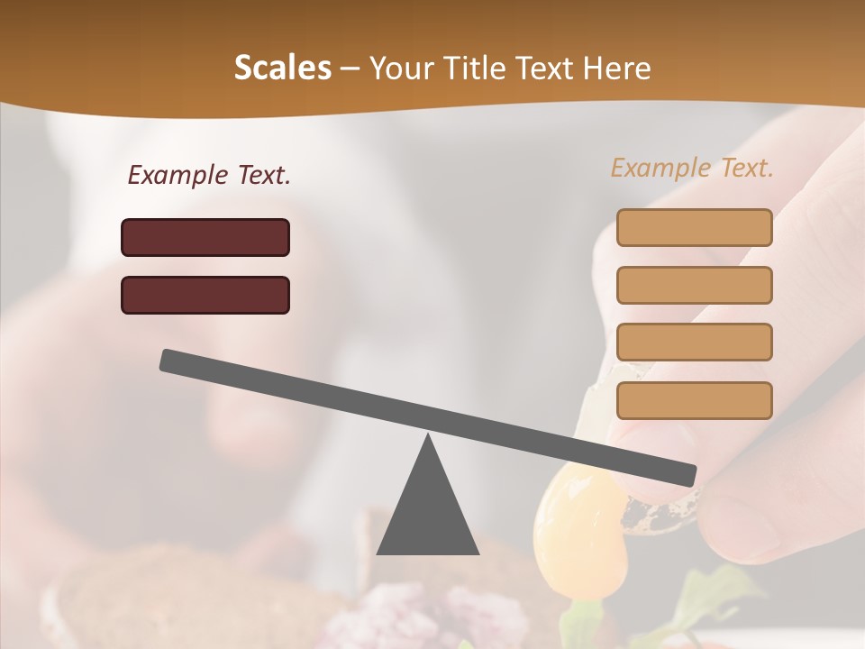 Red Men Cooking PowerPoint Template