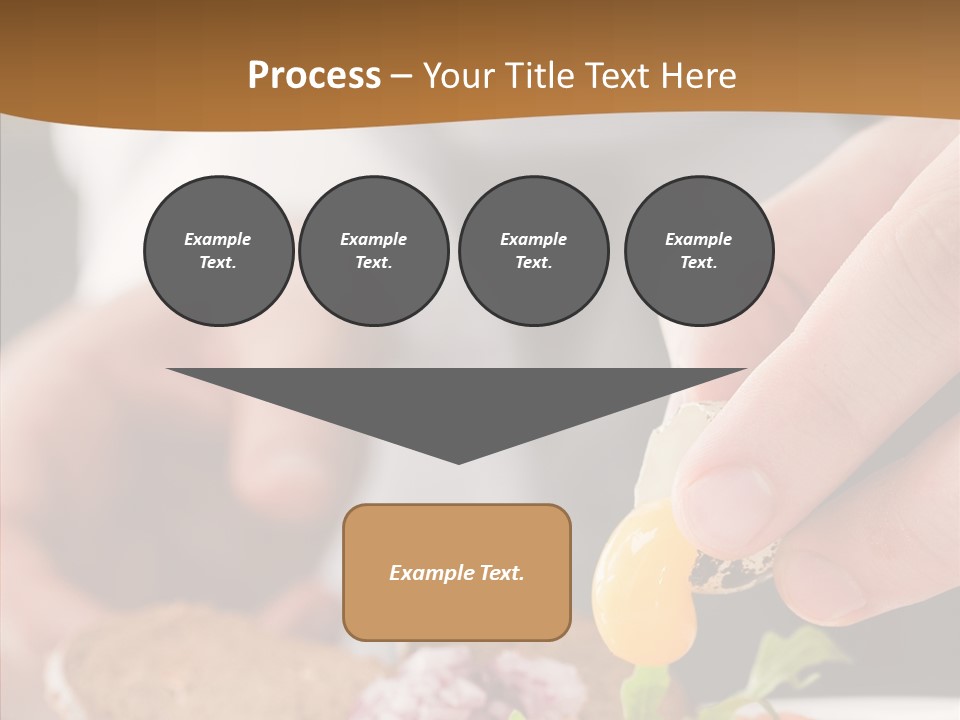 Red Men Cooking PowerPoint Template