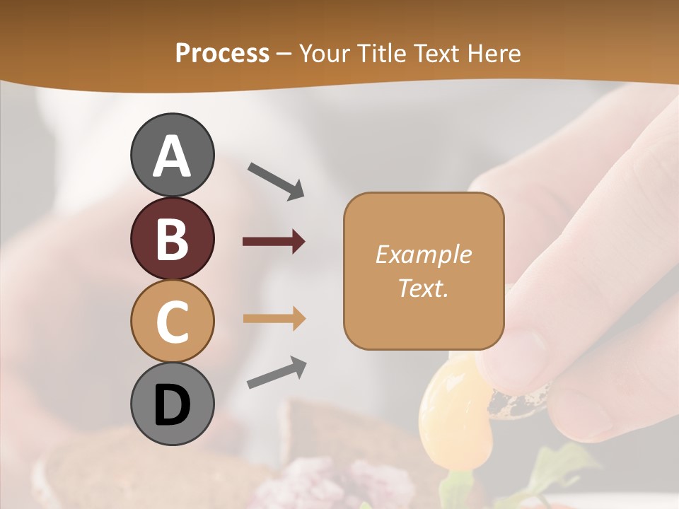 Red Men Cooking PowerPoint Template