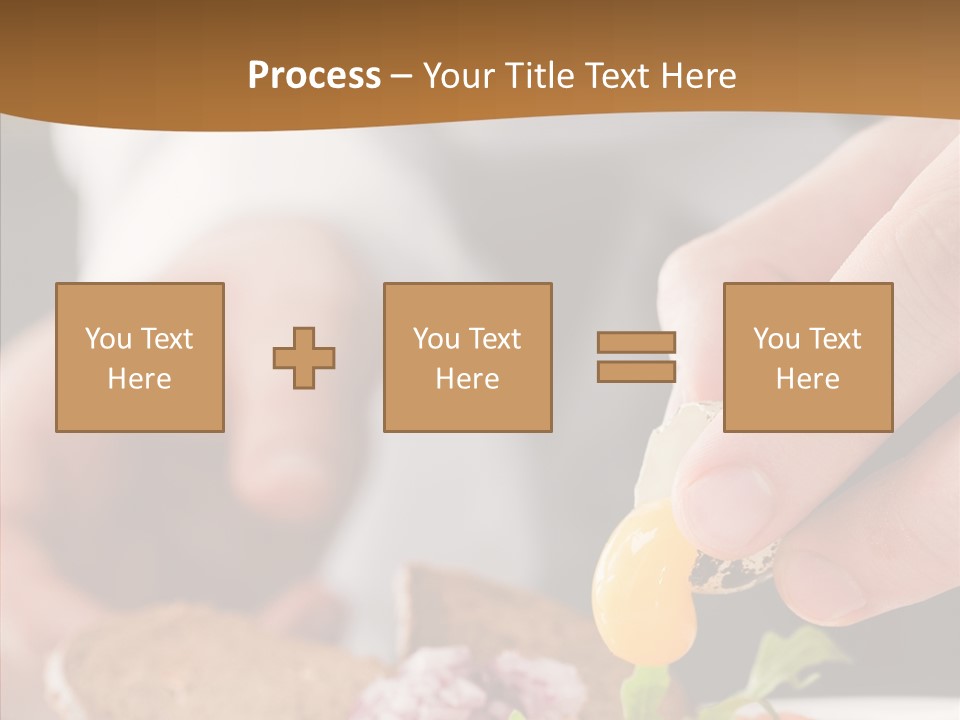 Red Men Cooking PowerPoint Template