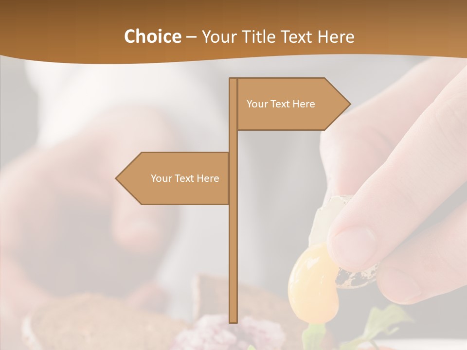 Red Men Cooking PowerPoint Template